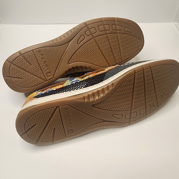 Sperry Topsider Bluefish Liberty Floral Boat Shoe - Ladies Size 8.5 - NWOB - Picture 4 of 5